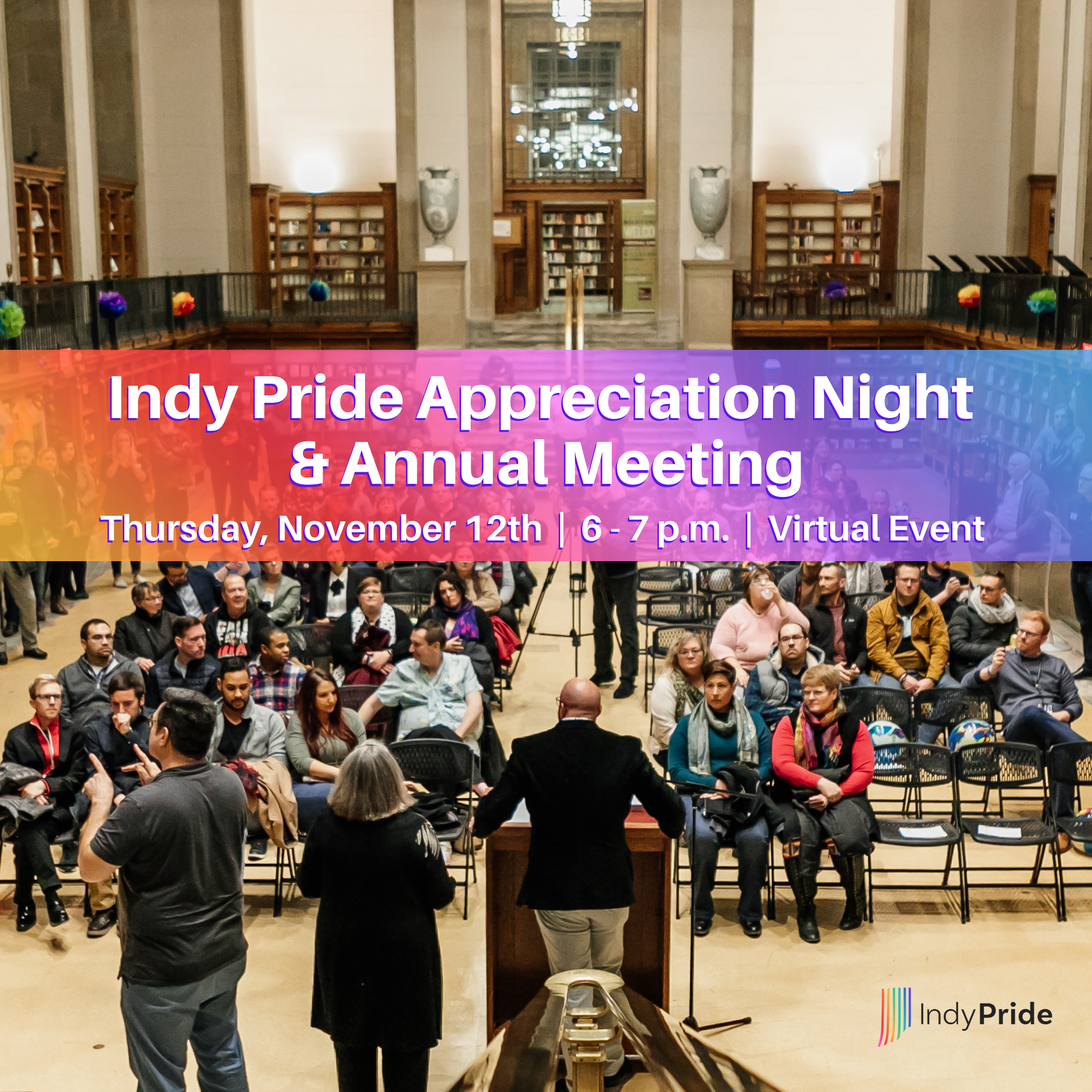 Indy Pride Appreciation Night and Annual Meeting 2020
