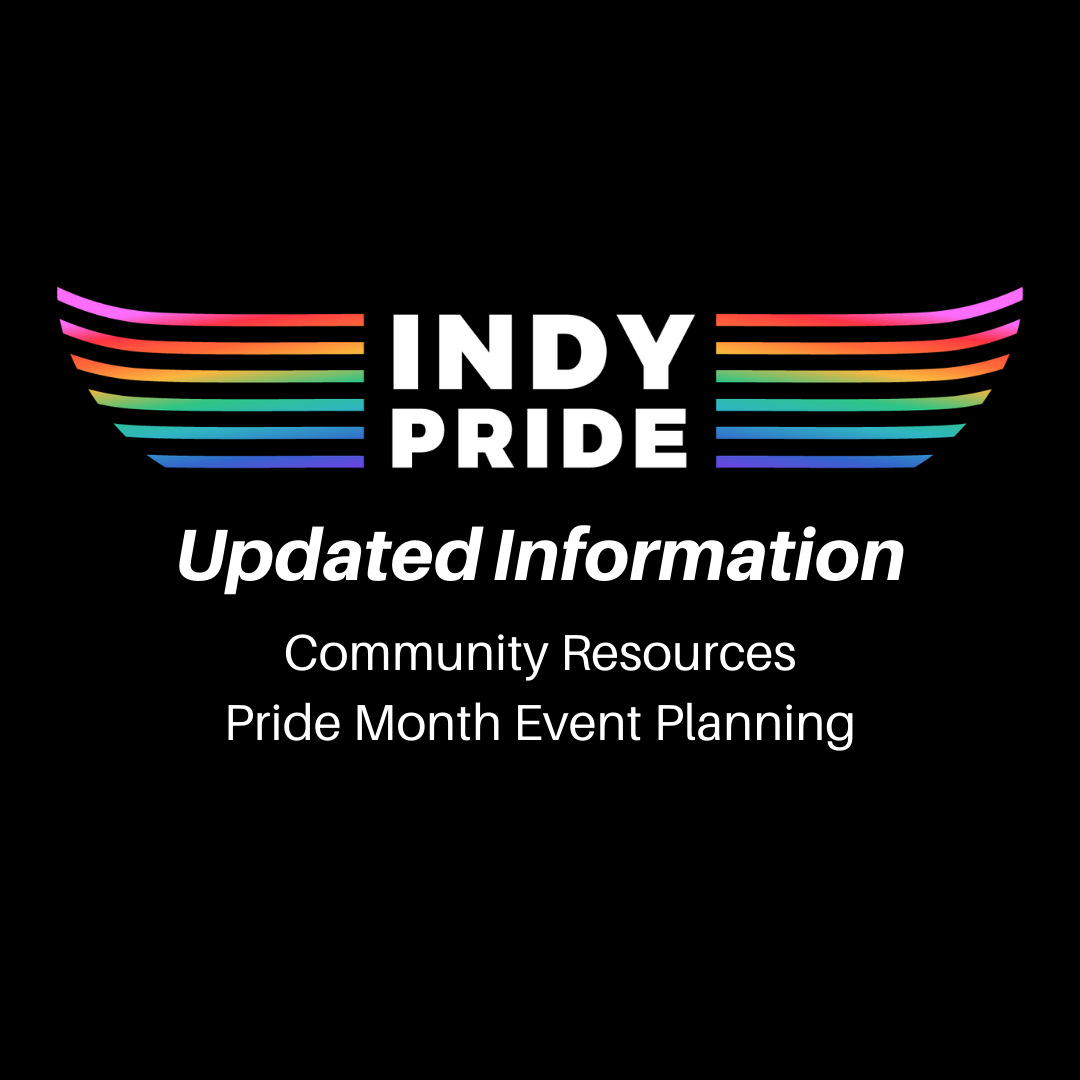 Updated Information: Community Resources & Pride Month Event Planning