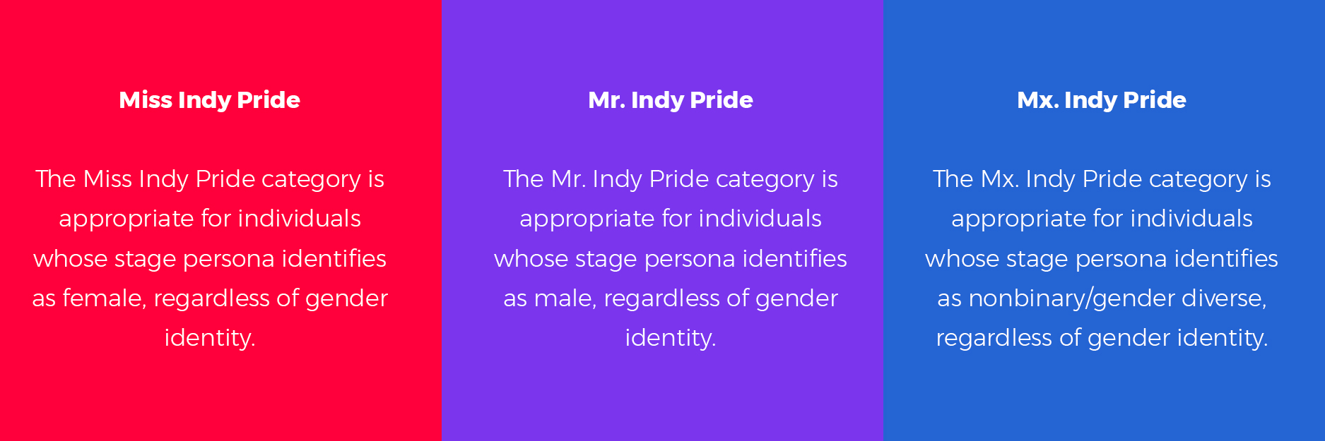 Concurso Indy Pride