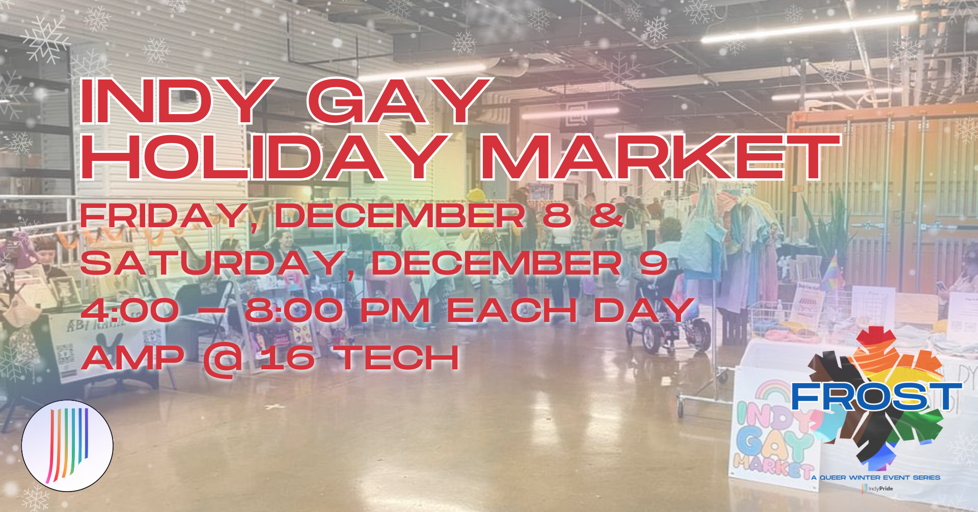 Indy Gay Holiday Market – a part of the FROST event series