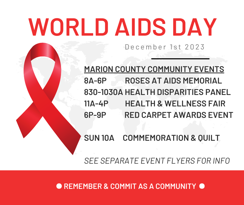 World Aids Day Events in Marion County
