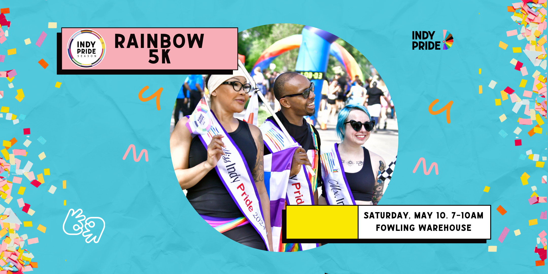 Indy Pride Rainbow 5K Run/Walk