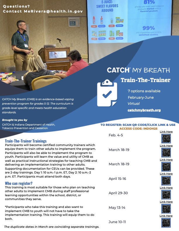 CATCH My Breath Training: Train-the-Trainer