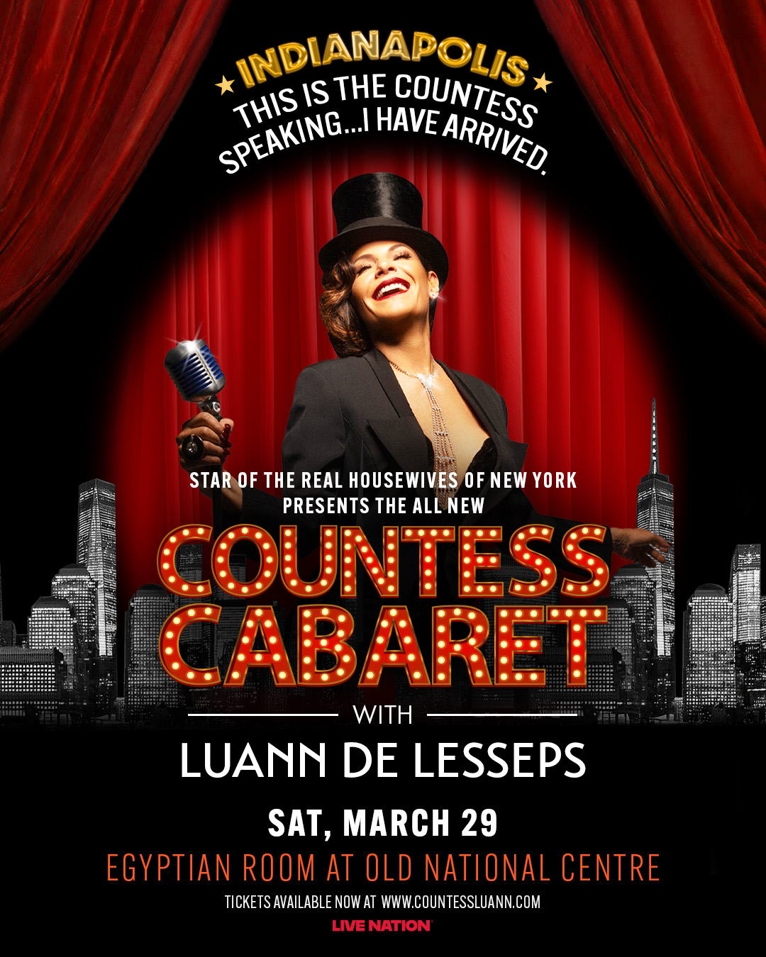 Countess Cabaret with Luann De Lesseps