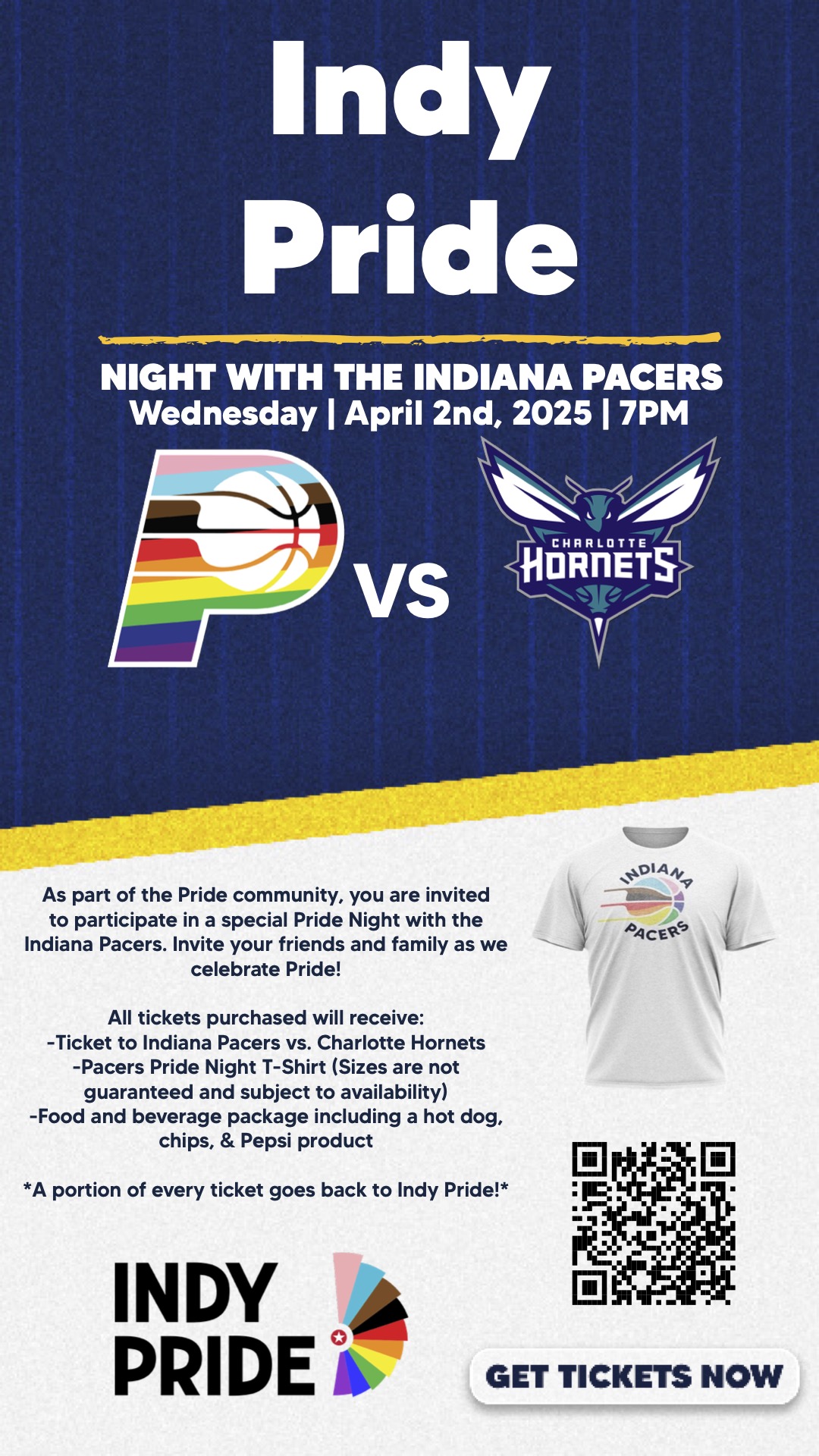 Indy Pride Night with the Indiana Pacers