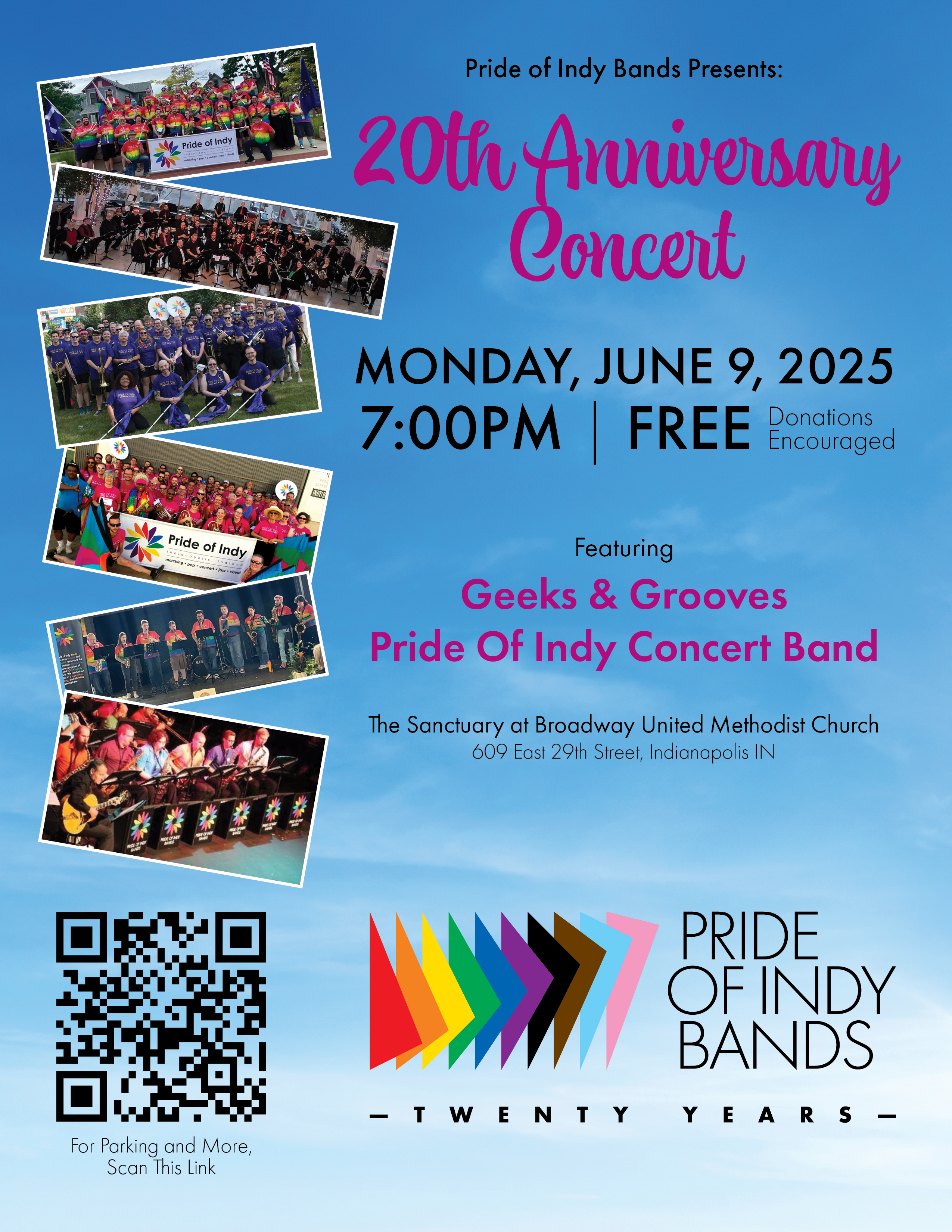 Pride of Indy Bands 20th Anniversary Concert